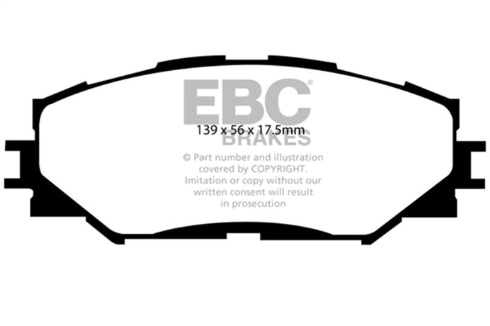 Ebc DP21791 EBC Greenstuff Brake Pad Sets
