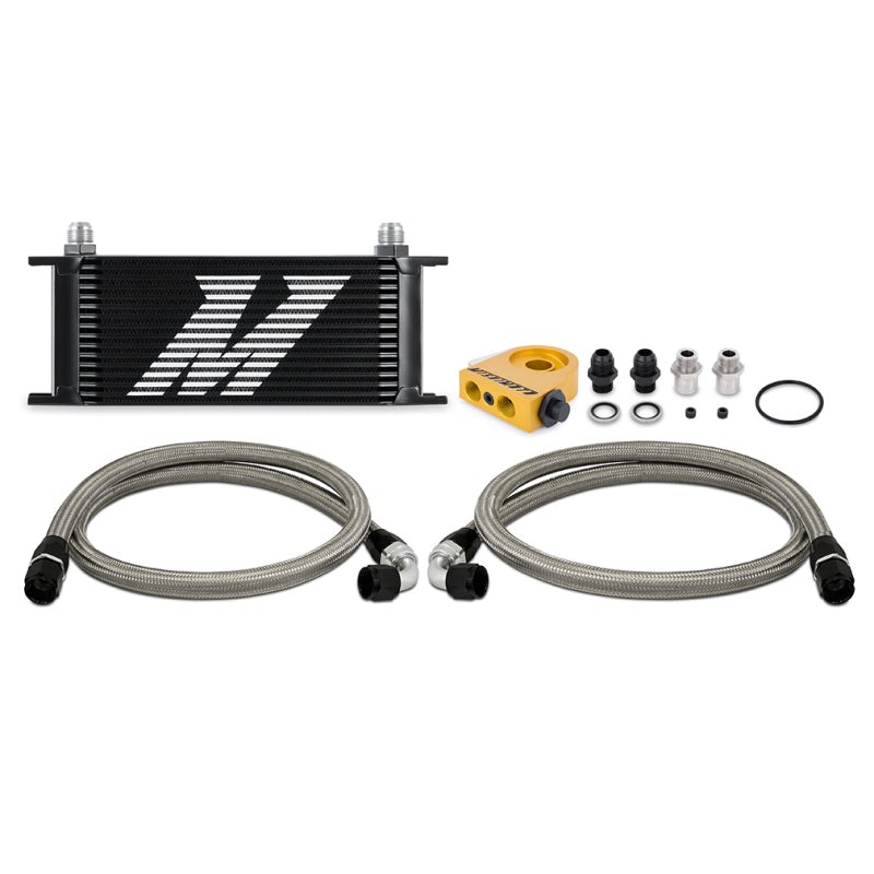 Load image into Gallery viewer, Mishimoto MMOC-U16TBK MM Oil Cooler - Kits - Tstat
