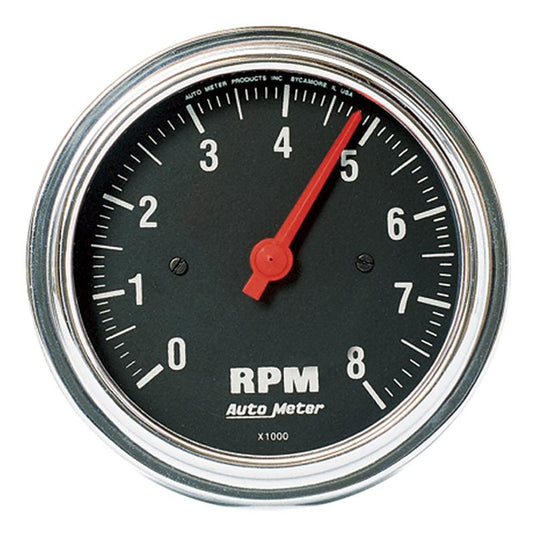 Autometer 2430 AM Traditional Chrome Gauges