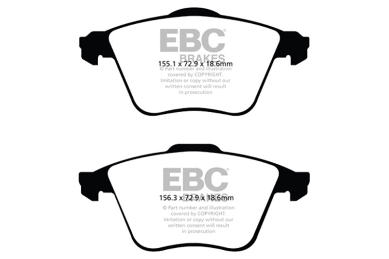 Load image into Gallery viewer, Ebc DP21574 EBC Greenstuff Brake Pad Sets
