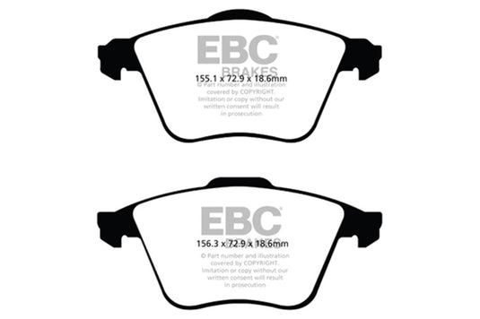 Ebc DP21574 EBC Greenstuff Brake Pad Sets