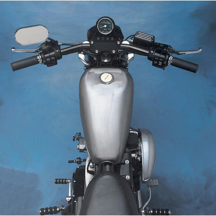 Drag Specialties DS-391223 Rubber Mount Gas Tank - 2.9-Gal.