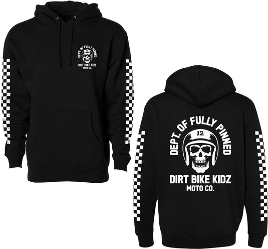 Dbk Fully Pinned Hoodie (Medium, Black)