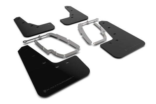 Rally Armor MF62-UR-BLK/MBK RAL UR Blk Flap/Met. Blk Logo