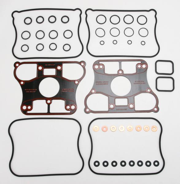 James Gasket 17030-89-X Rocker Box Gasket Kit - Rubber with Metal Base