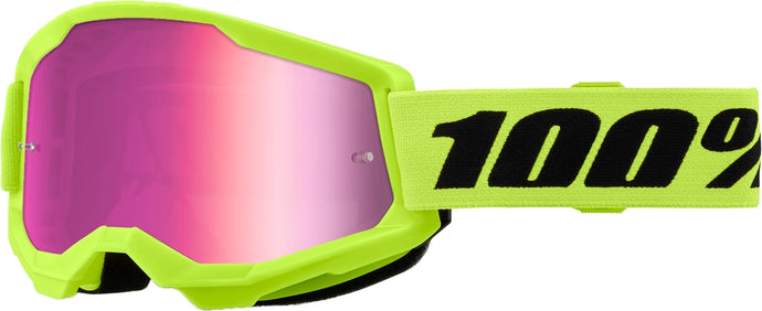 Neon Yellow / Mirror Pink Lens