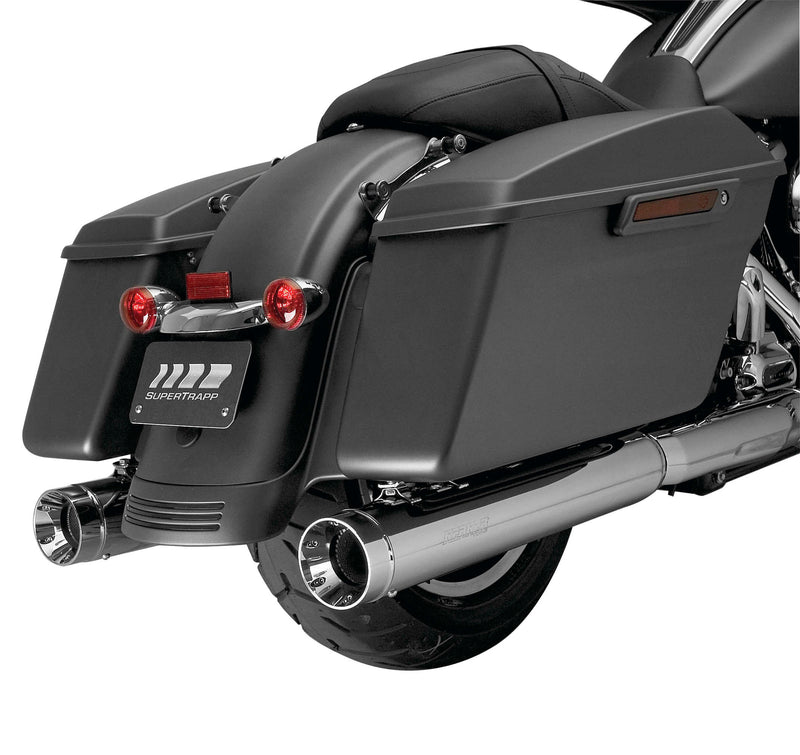 SuperTrapp 140-78228 4in. Stout Slip-On Muffler - Chrome