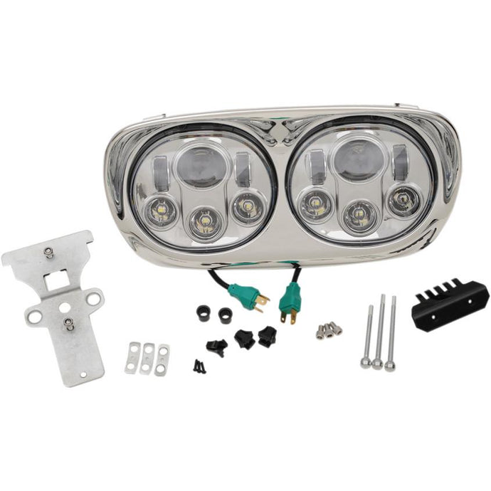 Headwinds 8-9552-02CA 5 3/4in. Headlight Assembly - Silver