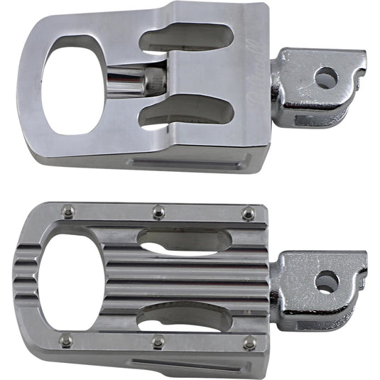 Biltwell Inc. 7005-303-03 Punisher Driver Footpegs - Polished Regular
