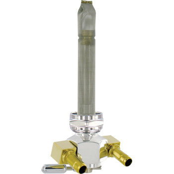 Pingel 3311-D-AH Designer Power-Flo Petcocks - Dual Outlet - Aluminum