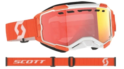 Orange / Enhancer Red Chrome Lens
