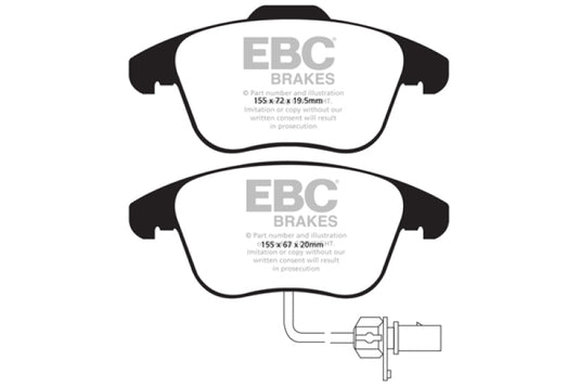 Ebc DP31998C EBC Redstuff Brake Pad Sets