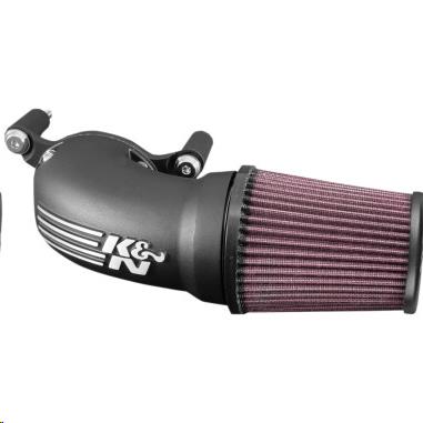 K&N Engineering 57-1134 Aircharger Intake System with Cast Aluminum Intake Tubes - Satin Black