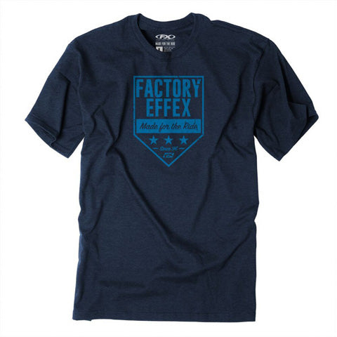Factory Effex FX New T-Shirt (Medium, Navy)