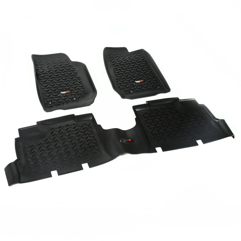 Load image into Gallery viewer, Rugged Ridge 12987.04 RUG Floor Liners - Black
