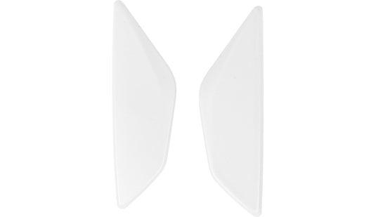 Icon Side Covers for Threshold Helmets - Matte White