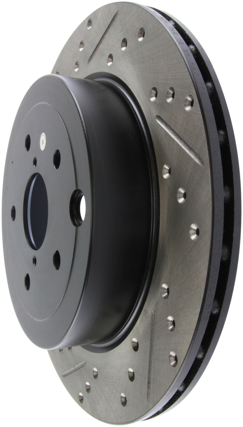 Load image into Gallery viewer, Stoptech 127.47030R ST Slot &amp; Drill Brake Rotors

