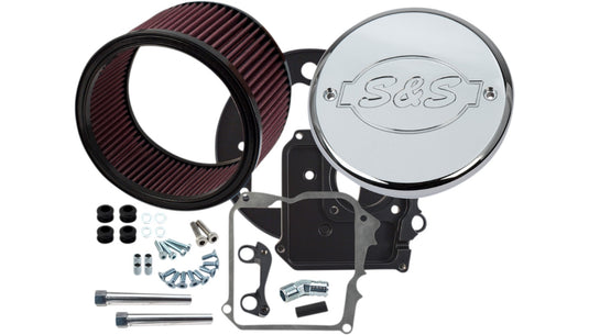 S&S Cycle 170-0295E Air Cleaner Kit with Cover - S&S Logo Cover