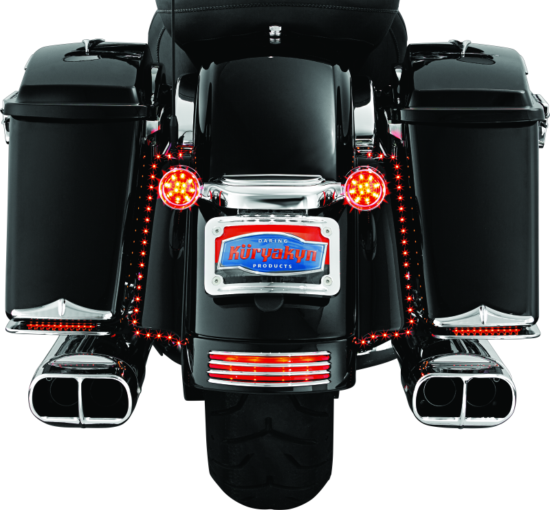 Load image into Gallery viewer, Kuryakyn 3157 KUR License Plate Mounts
