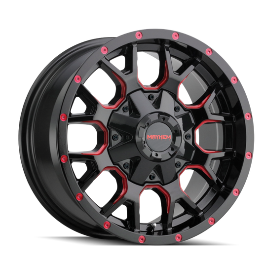 Mayhem 8015-8937BTR18 MAY Warrior 8015 Wheels