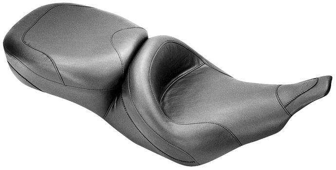 Mustang 75449 1-Piece Ultra Touring Seat - Smooth Style - No Studs