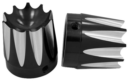 Avon Grips AXL-EX-ANO Excalibur Axle Nut Covers - 1in. - Anodized