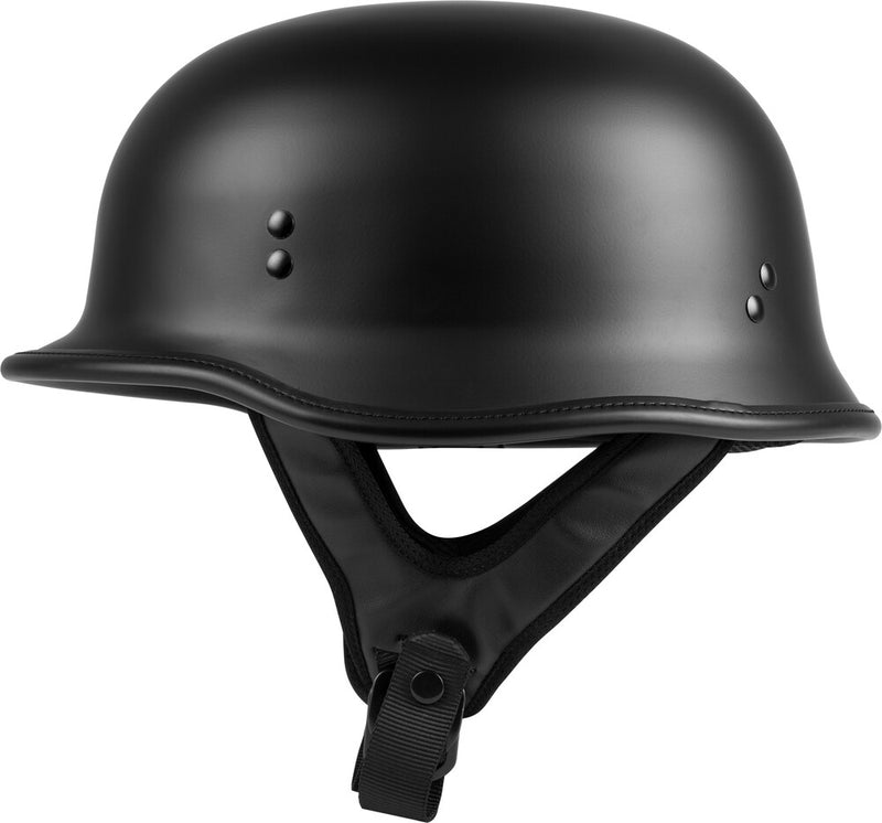 Highway 21 9MM German Beanie Helmet Matte Black Black