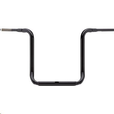 La Choppers LA-7323-18B 1-1/2in. Traditional Ape Hanger Handlebar - Black