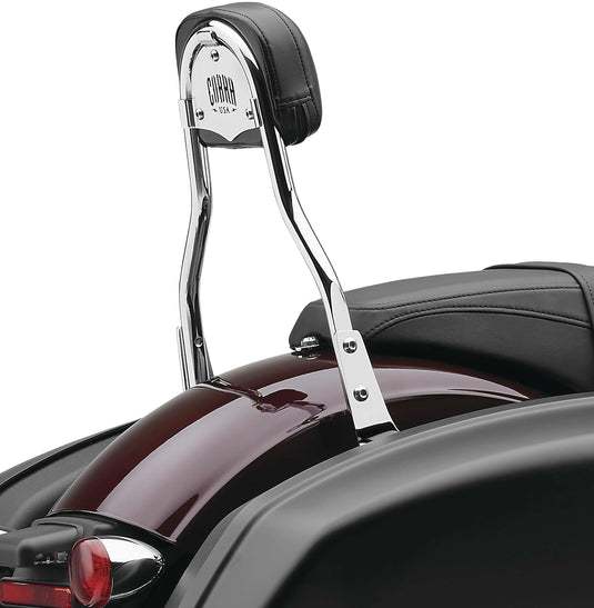 Cobra 602-2011 Round Detachable Backrest - Chrome