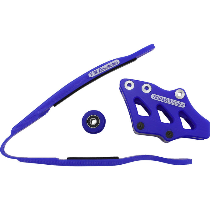 T.M. Designworks YCP-K19-BU Baja Endurance Slide-N-Guide Kit - Blue