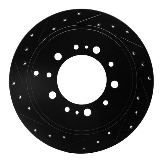 R1 Concepts 633-76137L RNC Brake Rotor - Drill & Slot