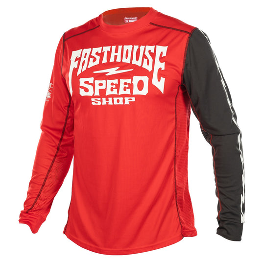 Fasthouse Sanguaro Horizon Jersey (XXX-Large, Red)