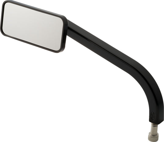 Joker Machine 03-054-1R No. 1 Rectangle Mirror - 7.875in. x1.75in.x4in. - Black - Right