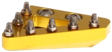 Rfx FXRB 90101 99YL Replacement Tip for Pro Series Solid Rear Brake Pedal - Yellow