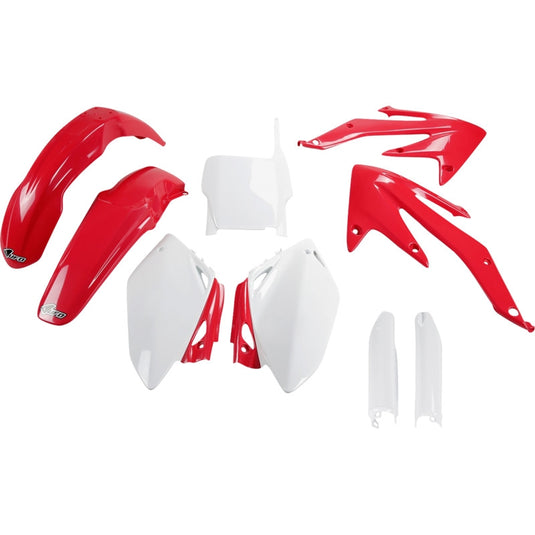 Ufo Plastics HOKIT108F@999 Complete Body Kit - OEM (Red/White)