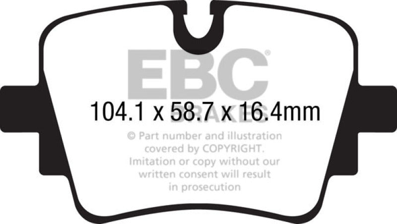Load image into Gallery viewer, Ebc DP32190C EBC Redstuff Brake Pad Sets
