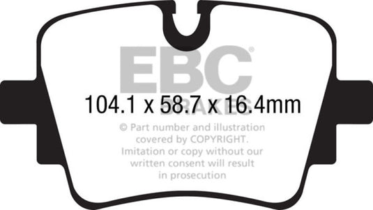 Ebc DP32190C EBC Redstuff Brake Pad Sets