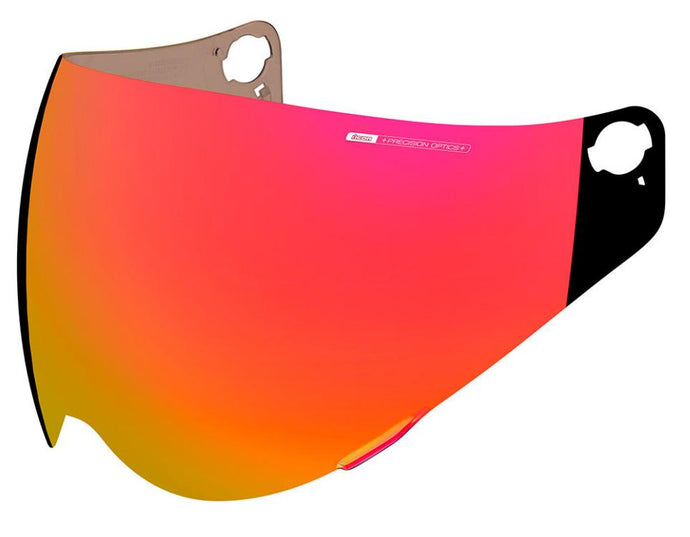 Icon Helmet Variant Shield - Red