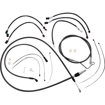 Magnum 4871131 Black Pearl Handlebar Installation Kit for 12in-14in. Ape