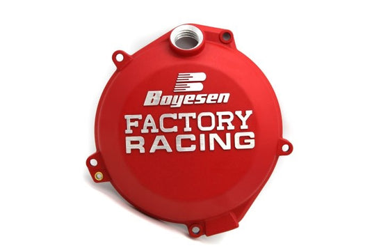 Boyesen CC-44CR Factory Clutch Cover - Red