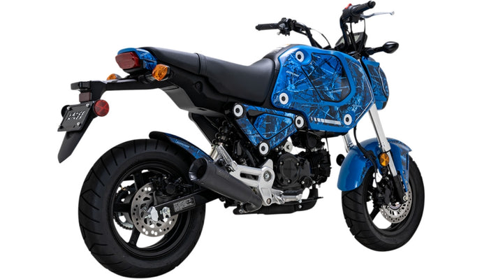 Vance & Hines 48237 Upsweep Slip-On Muffler - Black