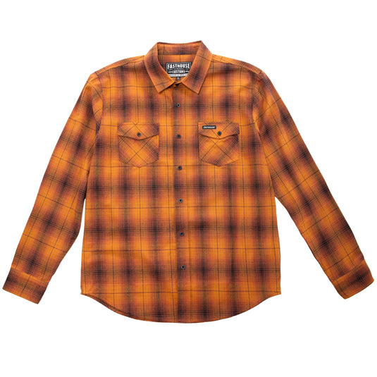 Fasthouse Saturday Night Special Flannel (Small, Vintage Gold)