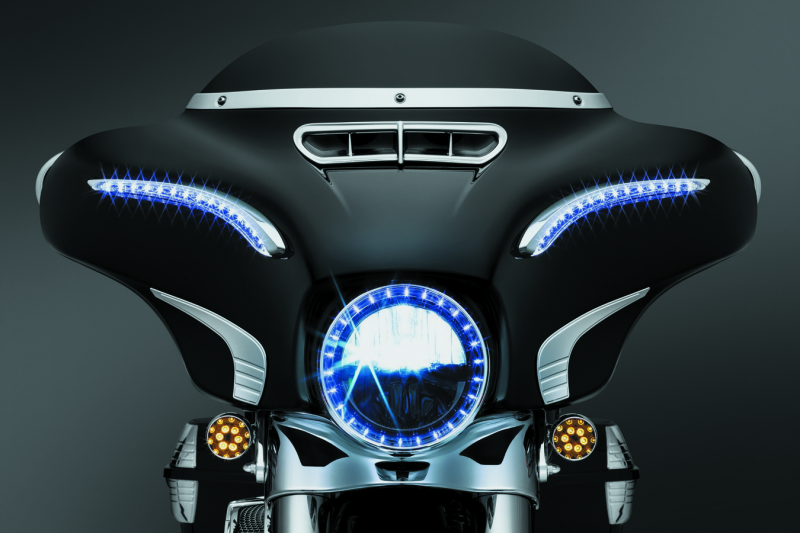 Load image into Gallery viewer, Kuryakyn 1387 KUR Windshield Trim C
