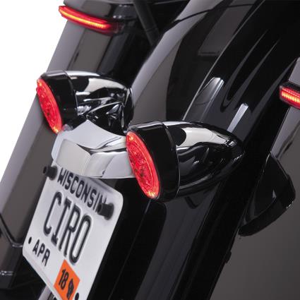 Ciro 45421 Fang Signal Light Insert - Rear - Black