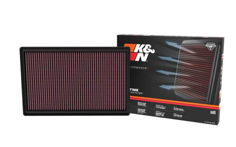 Load image into Gallery viewer, K&amp;N Engineering 33-5142 KN Direct Fit Air Filter
