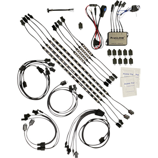 Custom Dynamics PG-ENG-G-KIT ProGlow Color Changing LED Accent Light Complete Kit