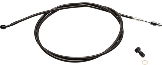 La Choppers LA-8049C13M Hydraulic Clutch Line - Midnight