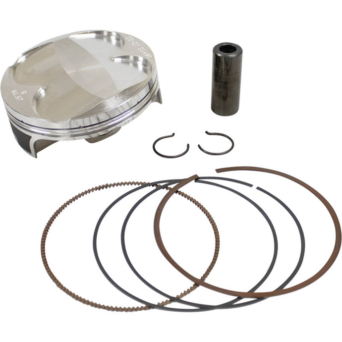 Vertex 24615B Forged Replica Piston Kit - Standard Bore 80.97mm Bore, 14.5:1 Compression