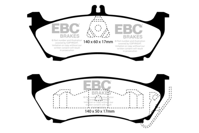 Ebc DP31437C EBC Redstuff Brake Pad Sets