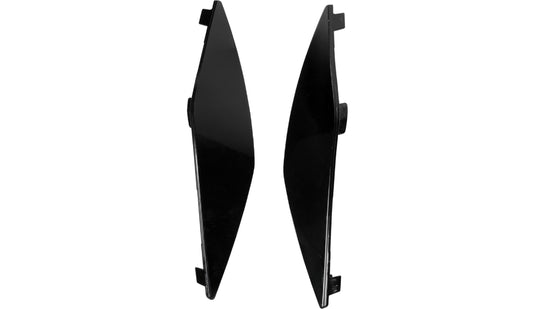 Icon Side Covers for Threshold Helmets - Gloss Black